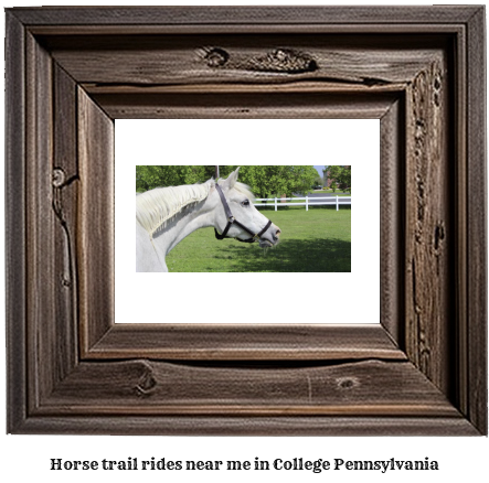 horse trail rides near me in College, Pennsylvania